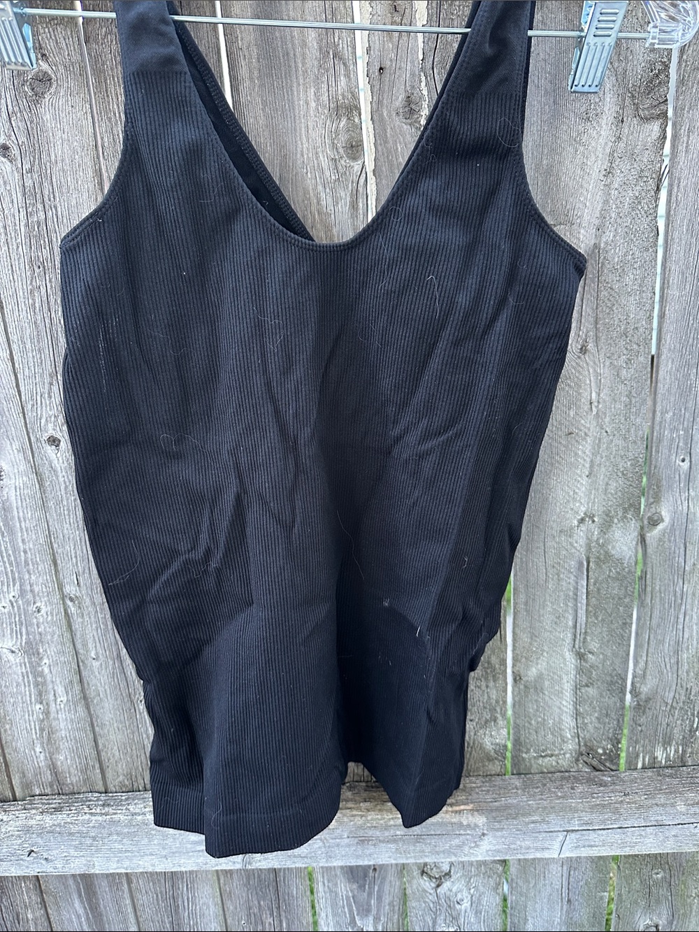 Black Women's Support Tank Top - Picture 2 of 4